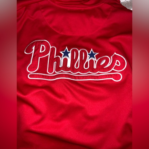 Carl Banks ~ Phillies Zip up jacket - Picture 4 of 9